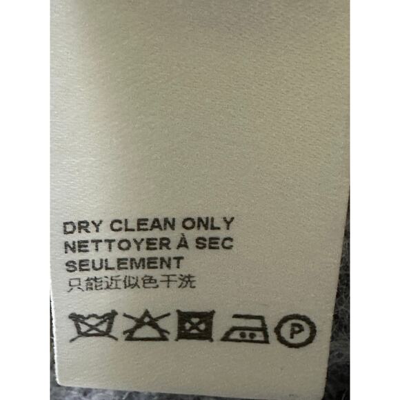 Free People Grey Moonbeam Alpaca Sweater Size L oversized cropped soft wool - Picture 10 of 16